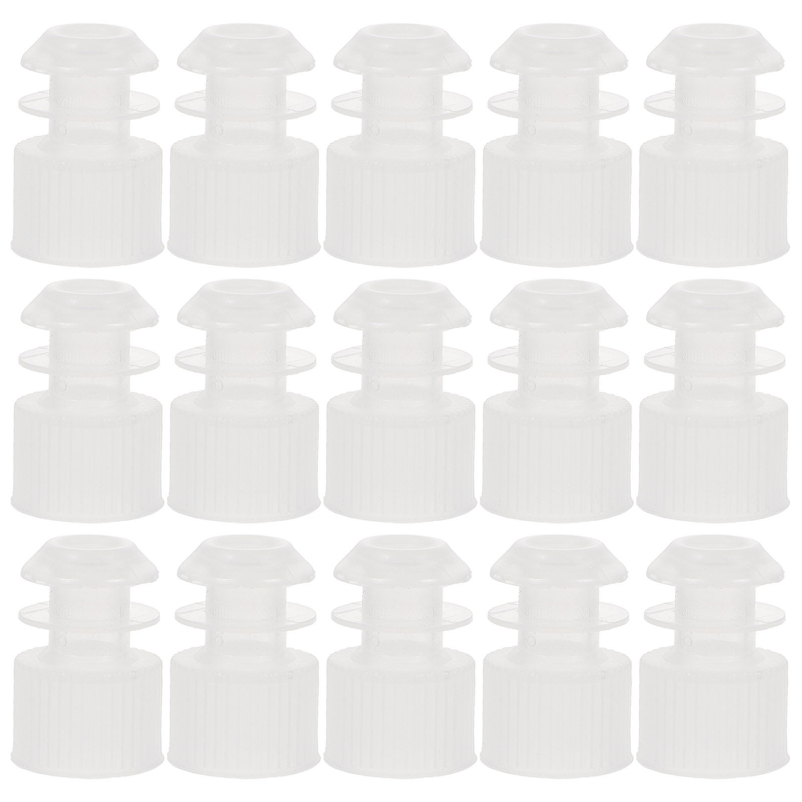 Science Experiment - 100 tapones de plástico sólido de