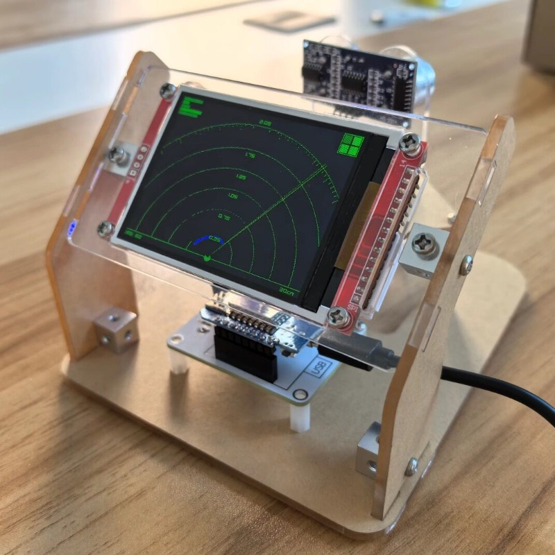Science Project Toys Making - Módulo de escaneo por radar ultrasónico