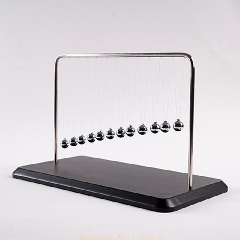 Newton Cradle Large - KX4B Pendulum Waveseverlasting Ballsdesktop Decoration Modelo
