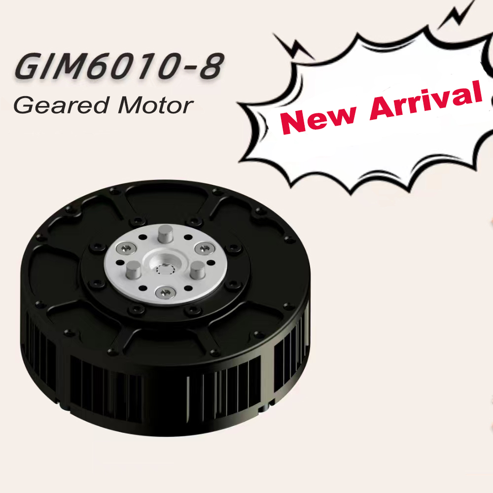 Robot Arm Motor - Motor reductor GIM6010-8 Micro planetario, 24V