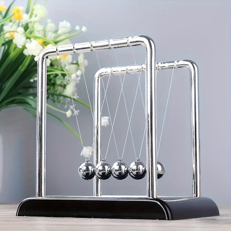 Newton Cradle Large - Cuna clásica de Newtons, adorno de