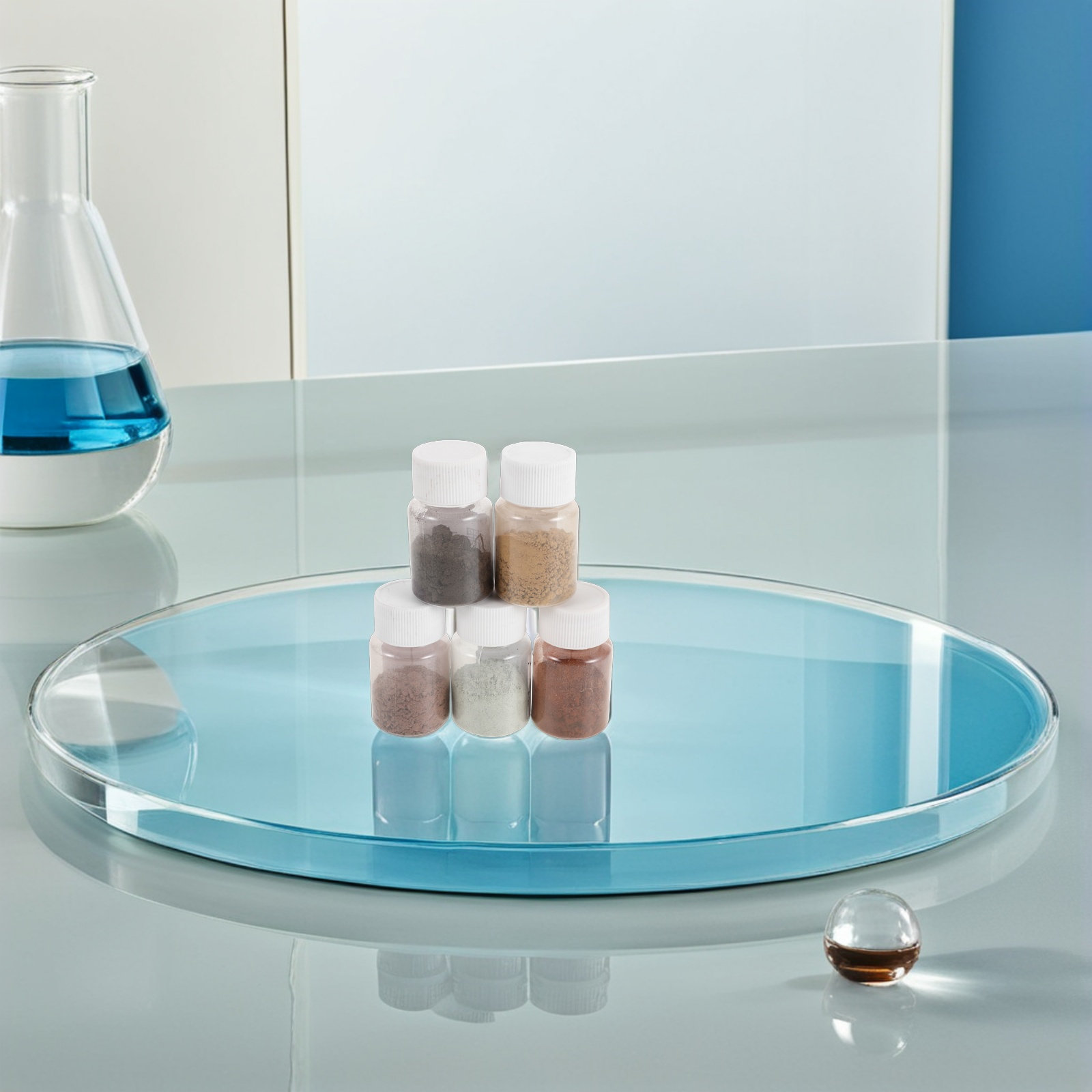Science Experiment - 20 Botellas de Muestras de Suelo