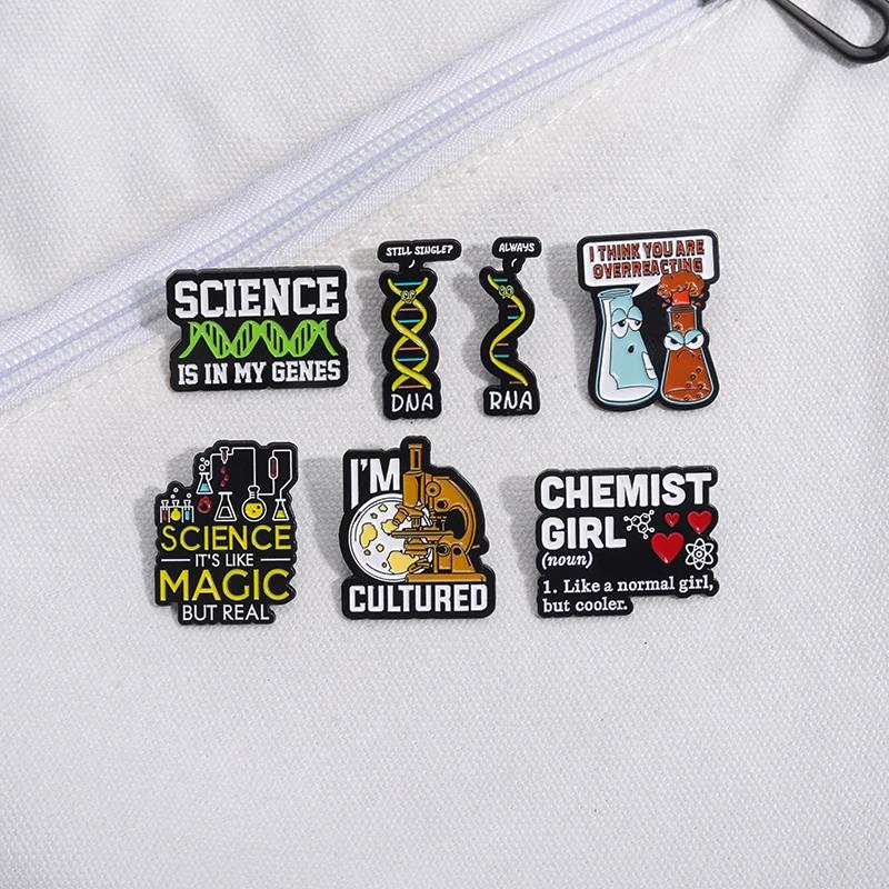 Pin esmaltado de ciencia, tubo - Science Experiment reseña y precio