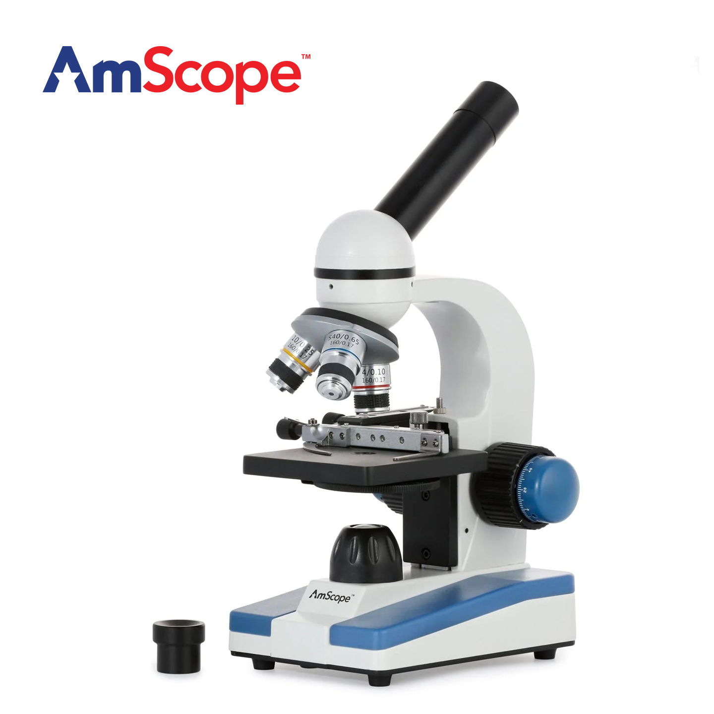Microscopio compuesto monocula - Amscope Microscope Kid Microscope reseña y precio