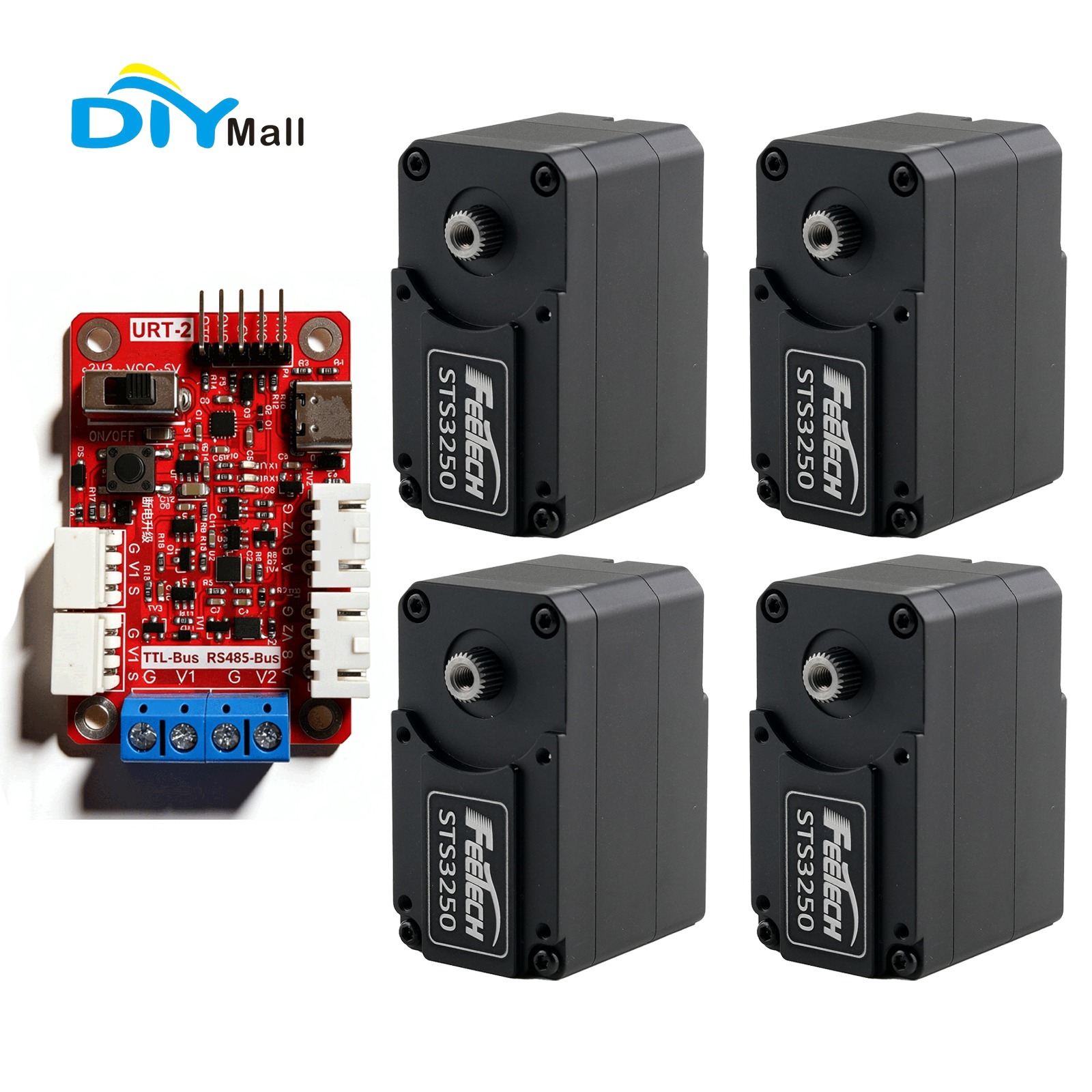 Motor sin Núcleo Feetech STS32 - Robot Arm Motor reseña y precio