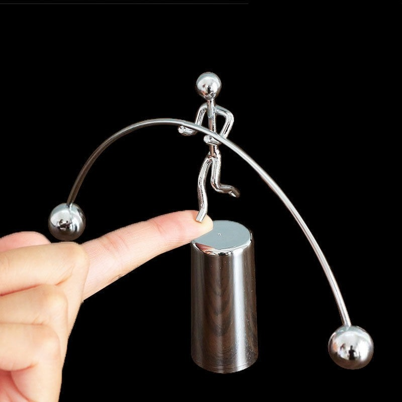 Bolas de acero de equilibrio d - Newton Cradle Large reseña y precio