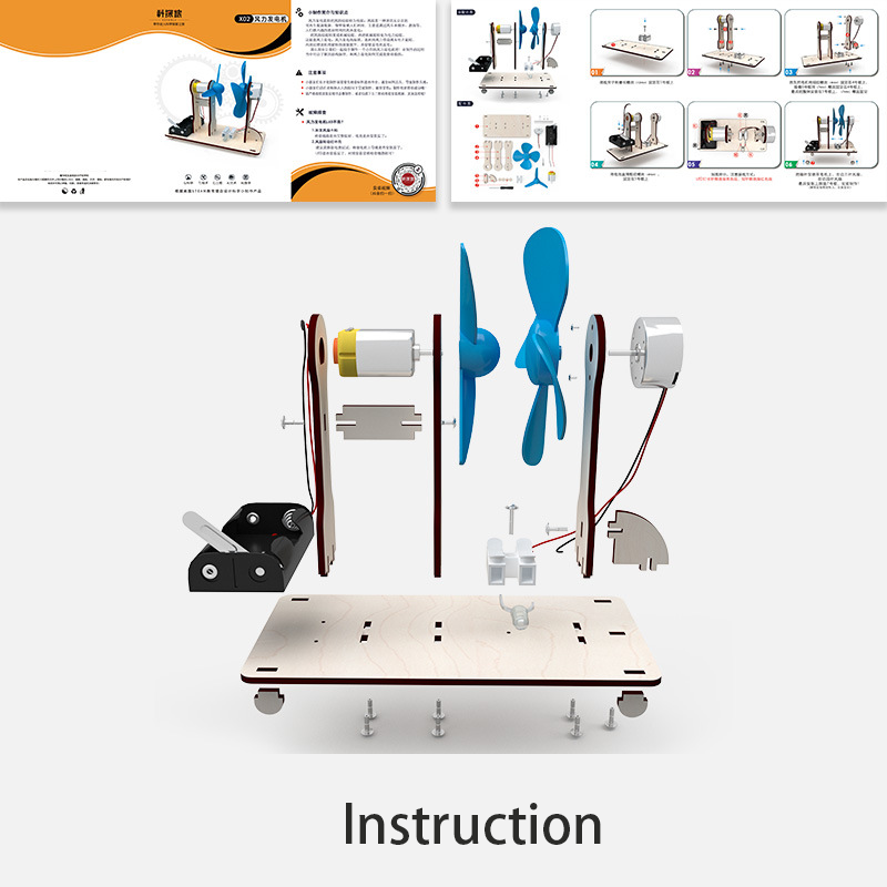 Generador impulsado por el vie - Science Project Kit reseña y precio