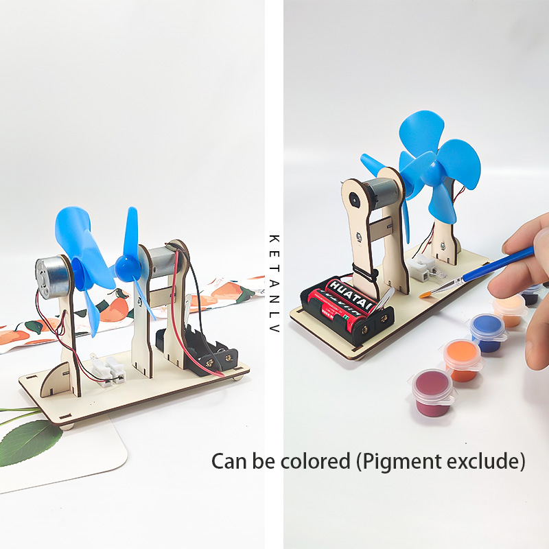 Generador impulsado por el vie - Science Project Kit reseña y precio