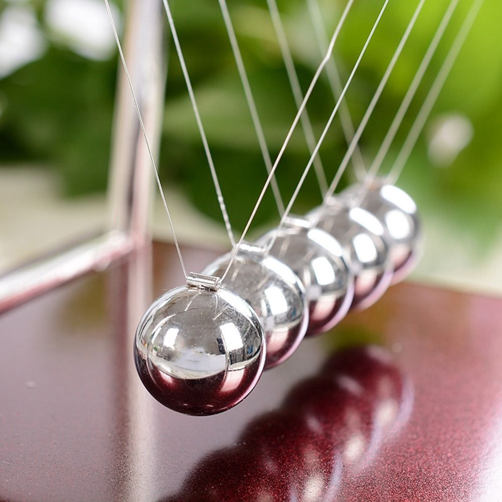 Bolas de acero de equilibrio p - Newton Cradle Large reseña y precio