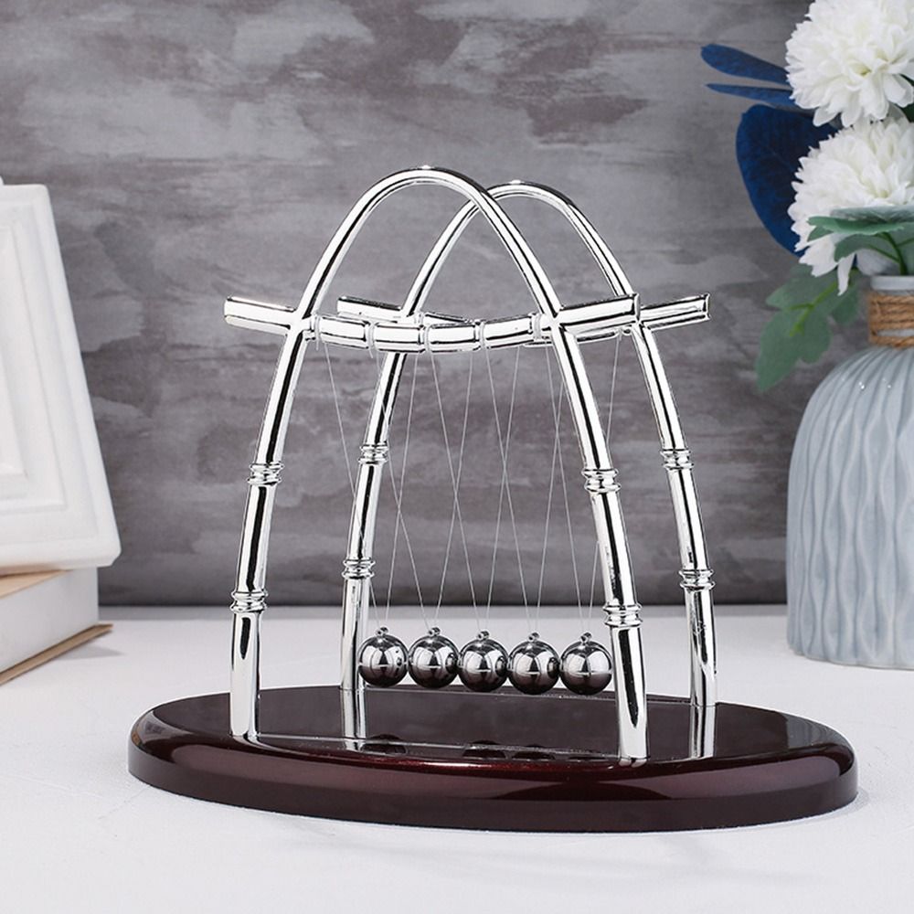 Bolas de acero de equilibrio p - Newton Cradle Large reseña y precio