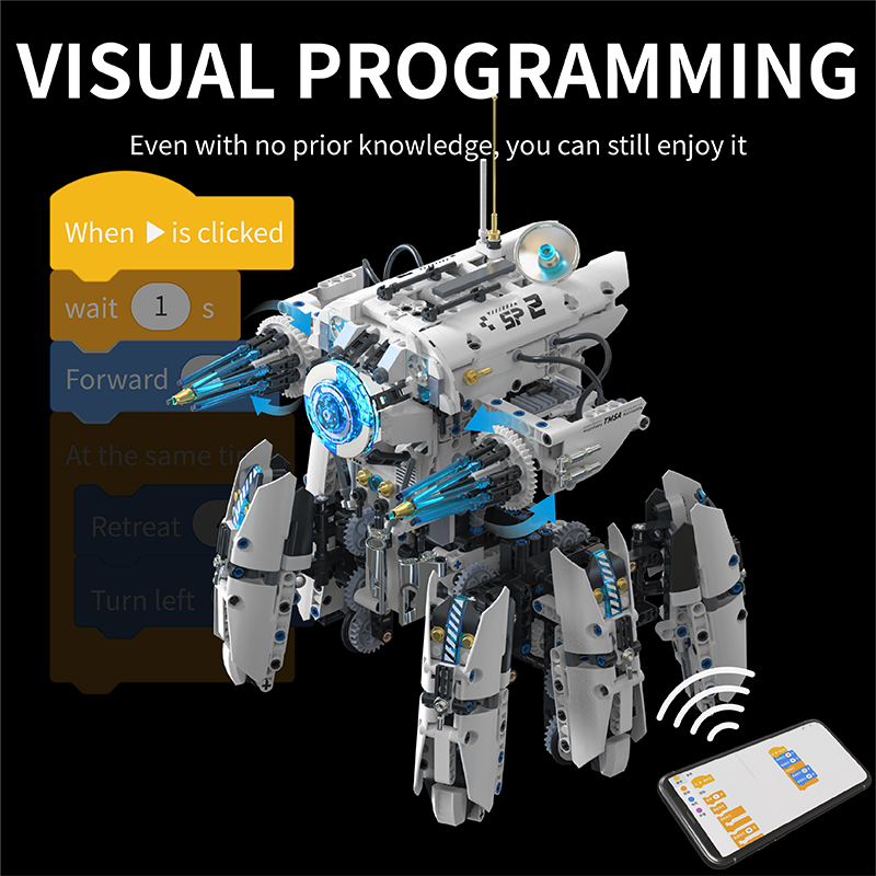 Robot Hexápodo de Programación - Science Robot reseña y precio