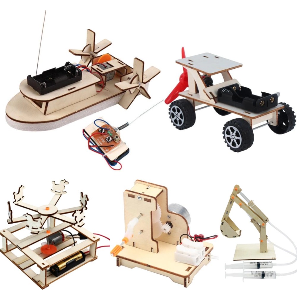 Modelo de barco de madera para - Science Project Kit reseña y precio