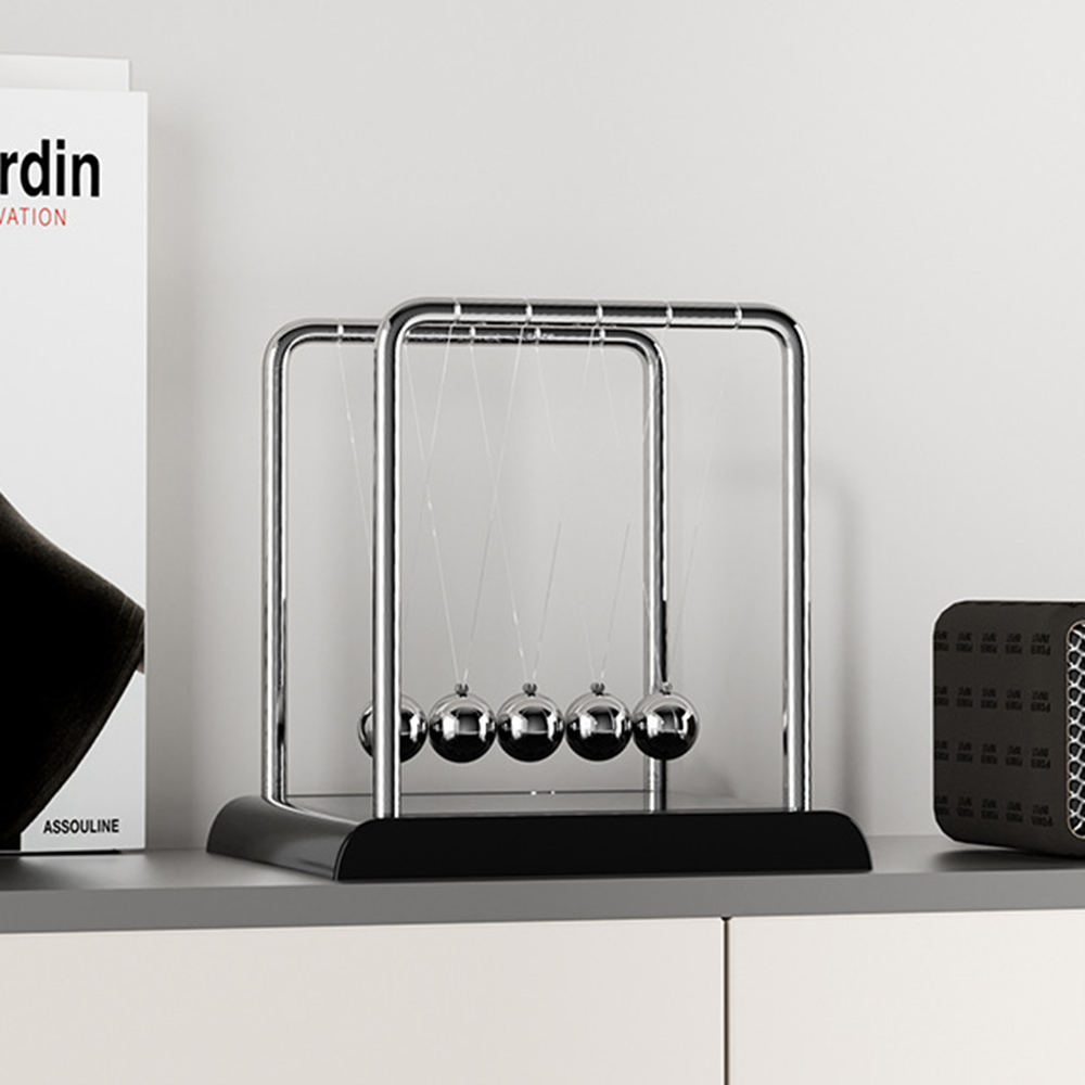 Bola magnética oscilante de mo - Newton Cradle Large reseña y precio