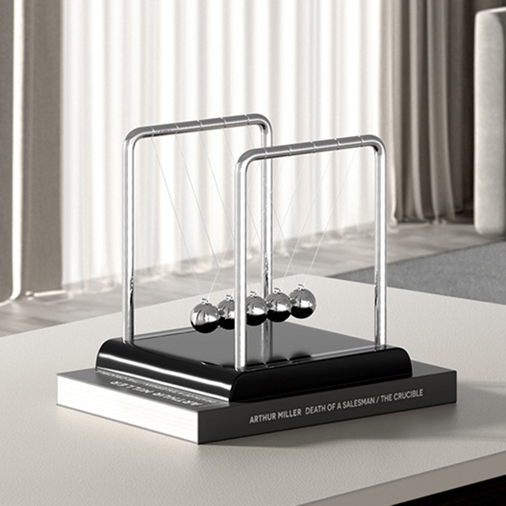 Bola magnética oscilante de mo - Newton Cradle Large reseña y precio