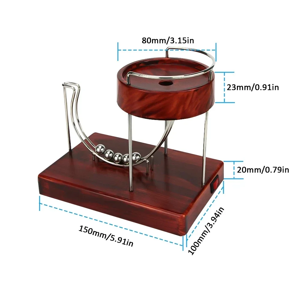 Máquina perpetua de arte 2024, - Newton Cradle Large reseña y precio