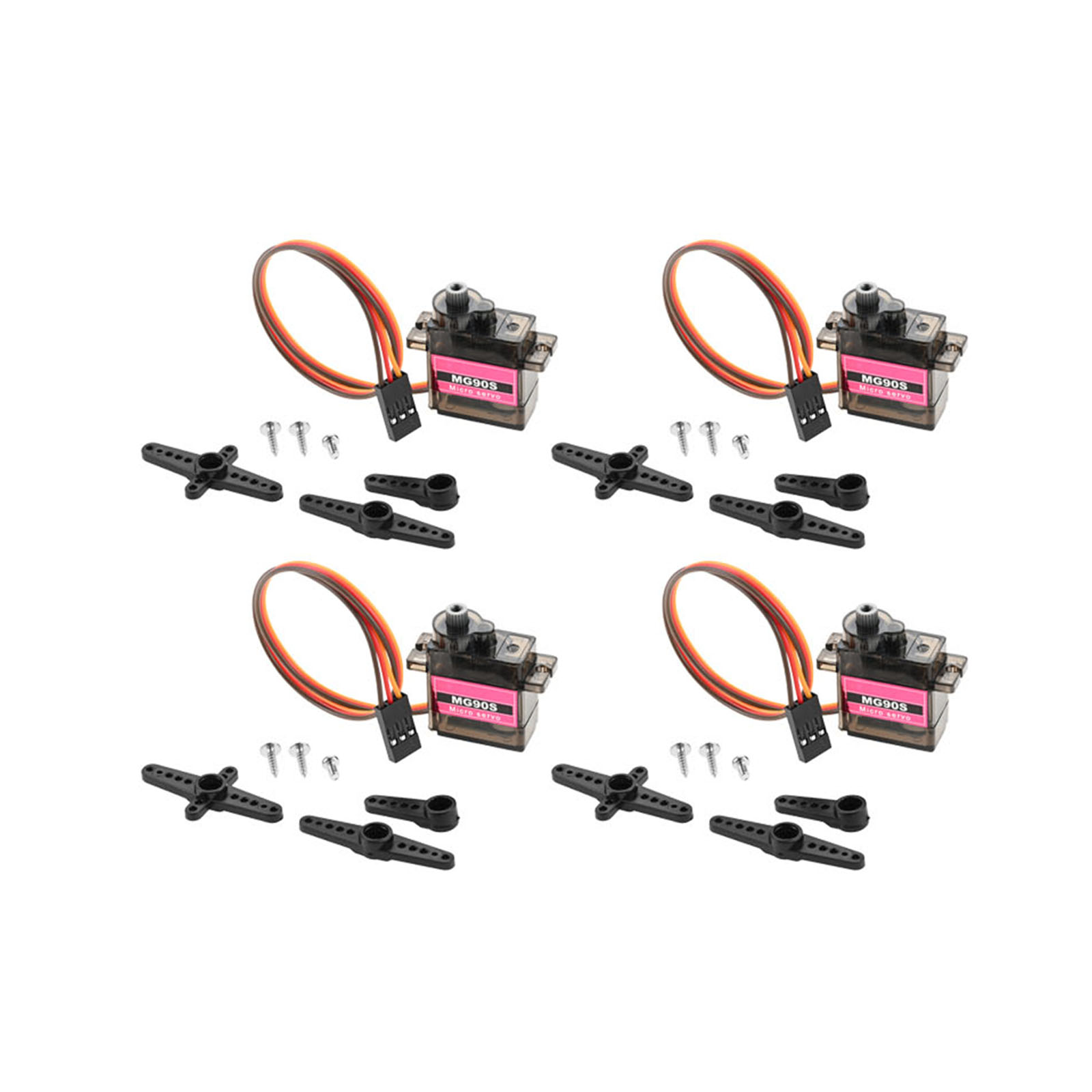 4 unidades de Micro Servo con  - Robot Arm Motor reseña y precio