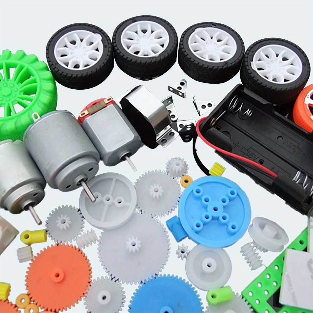 Kit de Motor CC de 112 Uds., M - Science Project Kit reseña y precio