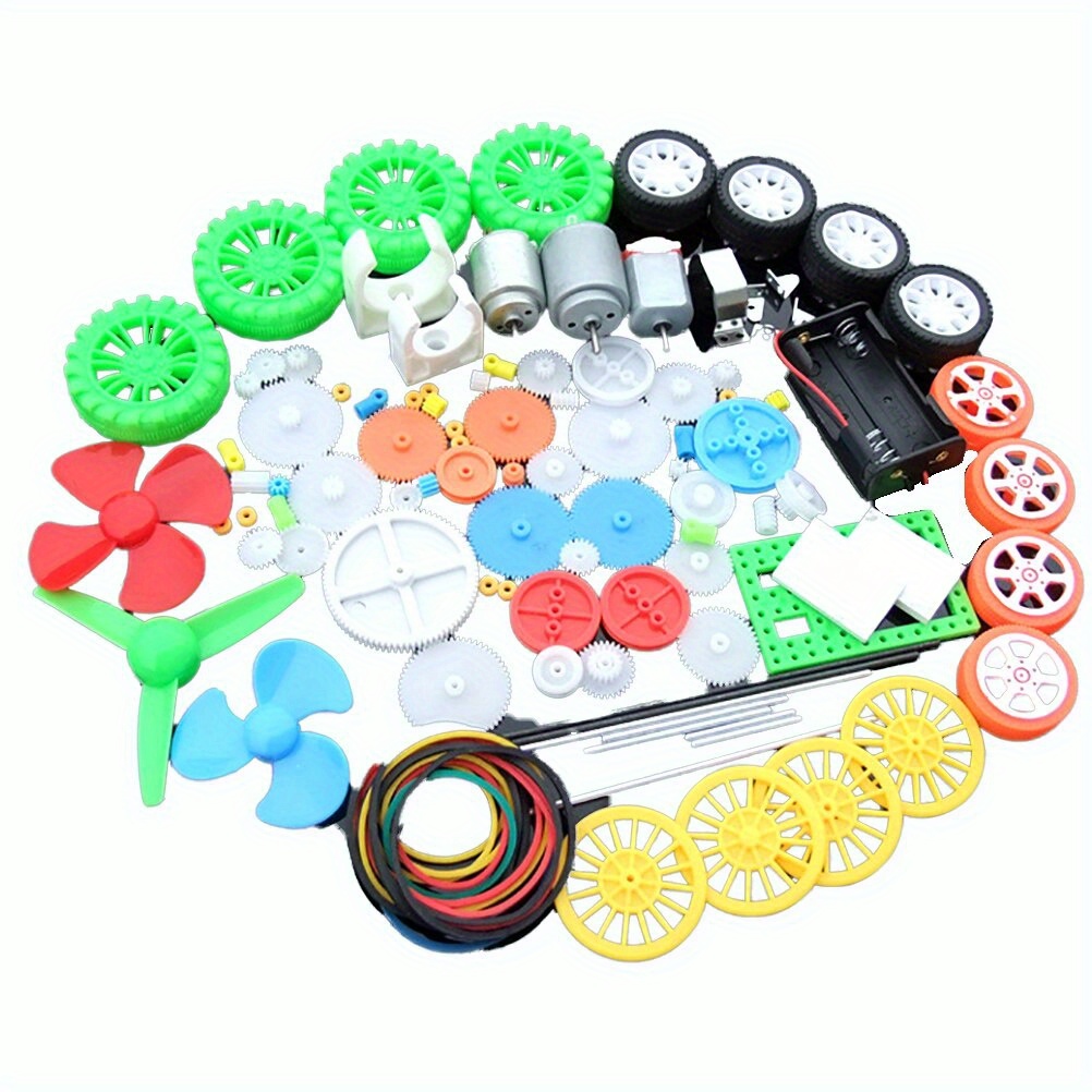 Kit de Motor CC de 112 Uds., M - Science Project Kit reseña y precio