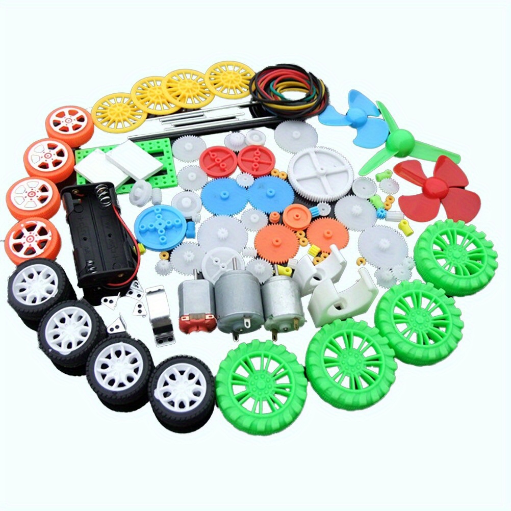 Kit de Motor CC de 112 Uds., M - Science Project Kit reseña y precio