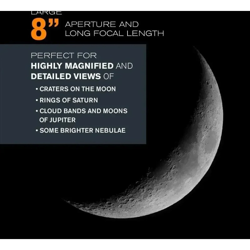 Telescopio Astronómico Celestr - Celestron Telescope Nexstar 8Se reseña y precio